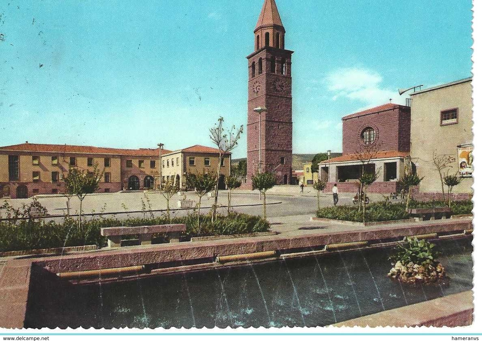 Carbonia - Piazza Roma - Fontana - H6864 - Carbonia