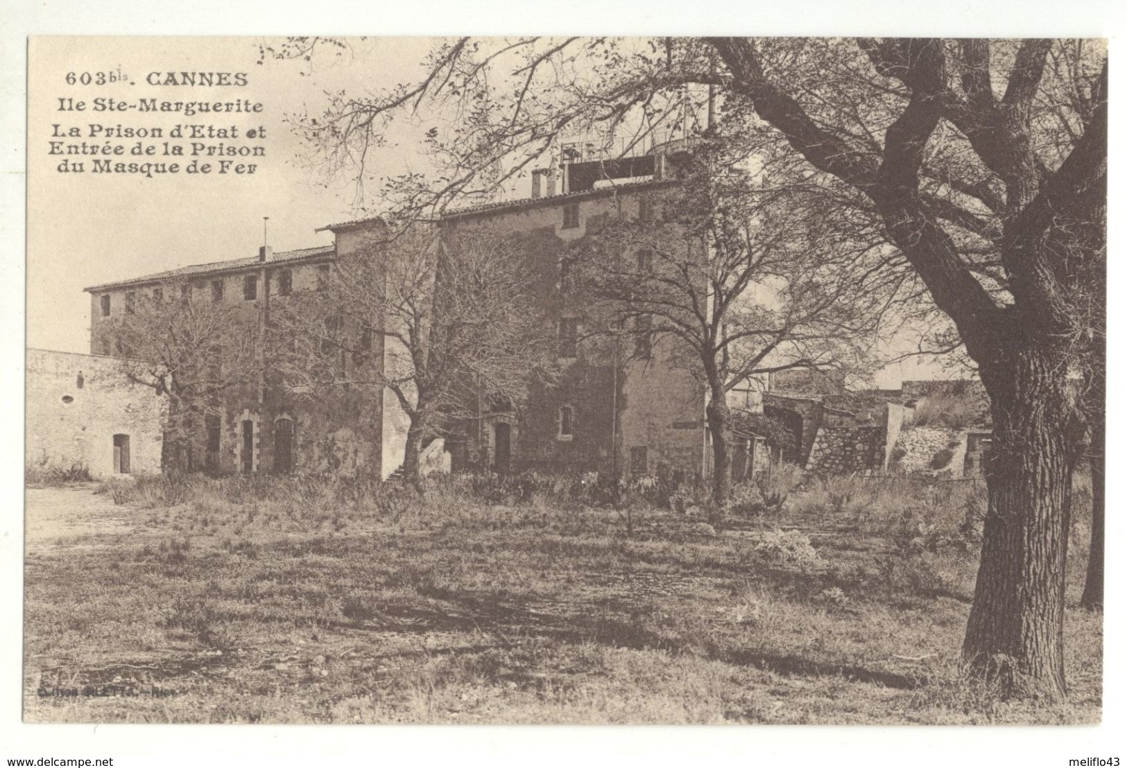 06/CPA - Cannes - Ile Sainte Marguerite - La Prison D'Etat (Masque De Fer) - Cannes