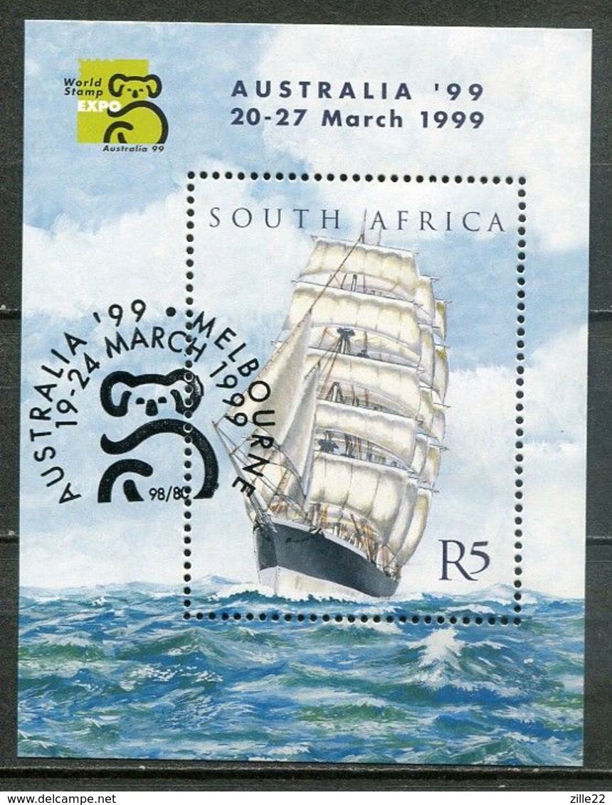 Südafrika South Africa Mi# Block 74 Gestempelt(FDC/SST)/used/CTO - Ship - Other & Unclassified