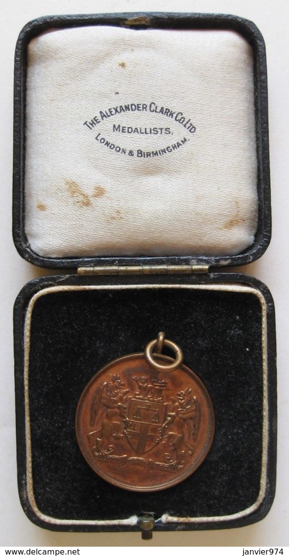 Medaille Boxe Boxing. Feather – Weight S.E.B.C. 1933 J.H. Taylor - Andere & Zonder Classificatie