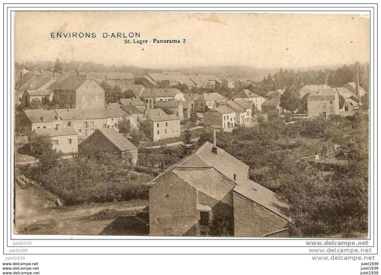 SAINT - LEGER ..-- Panorama . 1913 Vers WAREMME ( Mr Paul HENRIDELLE ) . Voir Verso . - Saint-Léger