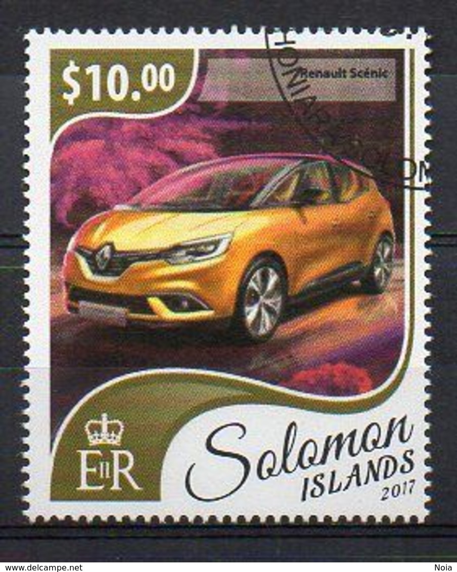SOLOMON ISLANDS. 2017. CARS. RENAULT SCÉNIC. CANCELLED (6R1753) - Voitures