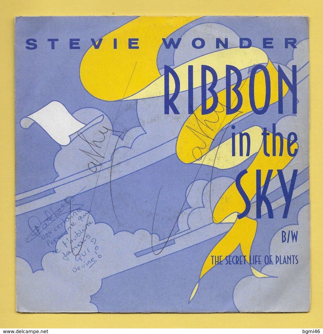 Disque Vinyle 45 Tours : STEVIE WONDER :  RIBBON In The SKY..Scan B : Voir 2 Scans - Autres & Non Classés