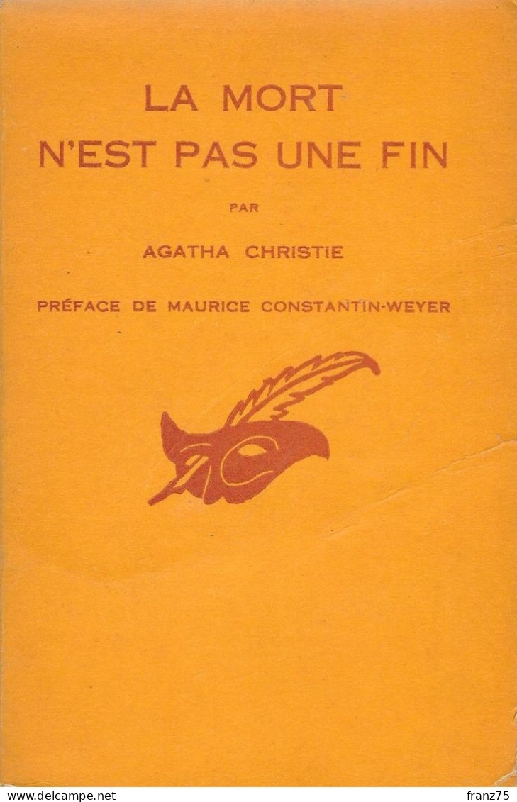 La Mort N'est Pas Une Fin-Agatha Christie- Le Masque 1955--BE - Le Masque