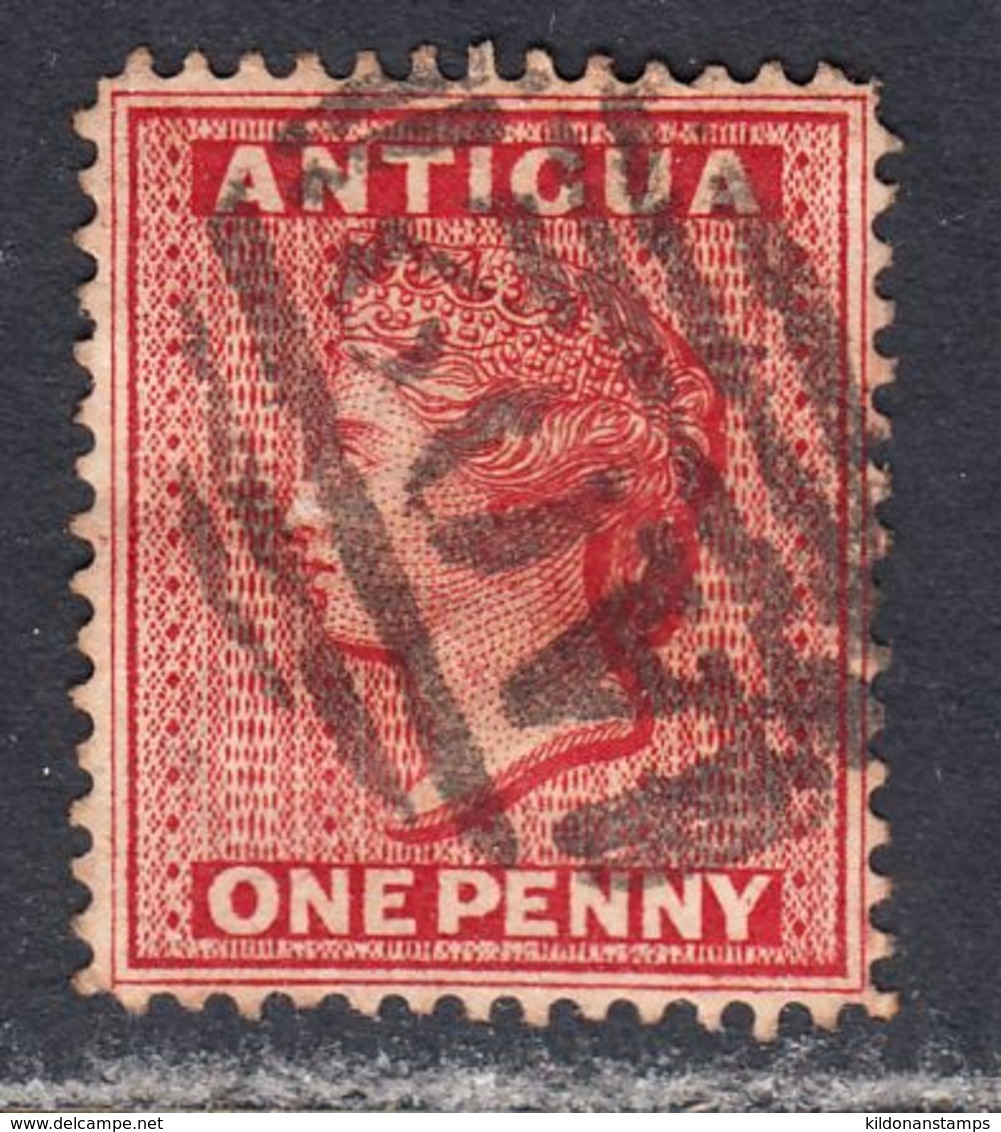 Antigua 1882-1886 Cancelled, Perf 14, Wmk CC, Sc# 18, SG 16 - 1858-1960 Colonia Británica