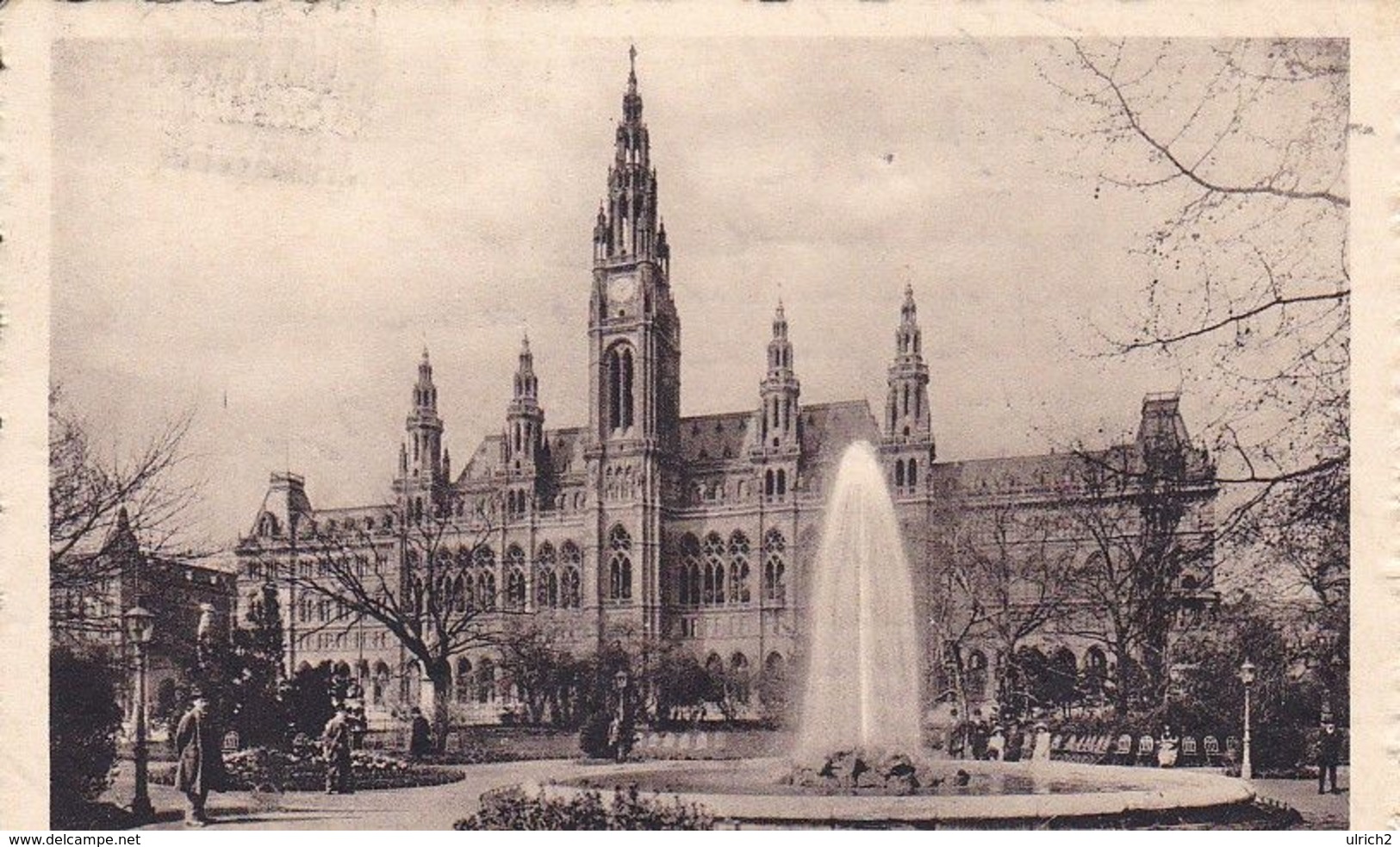 AK Wien - Rathaus Und Rathauspark - Ca. 1930 (51199) - Ringstrasse