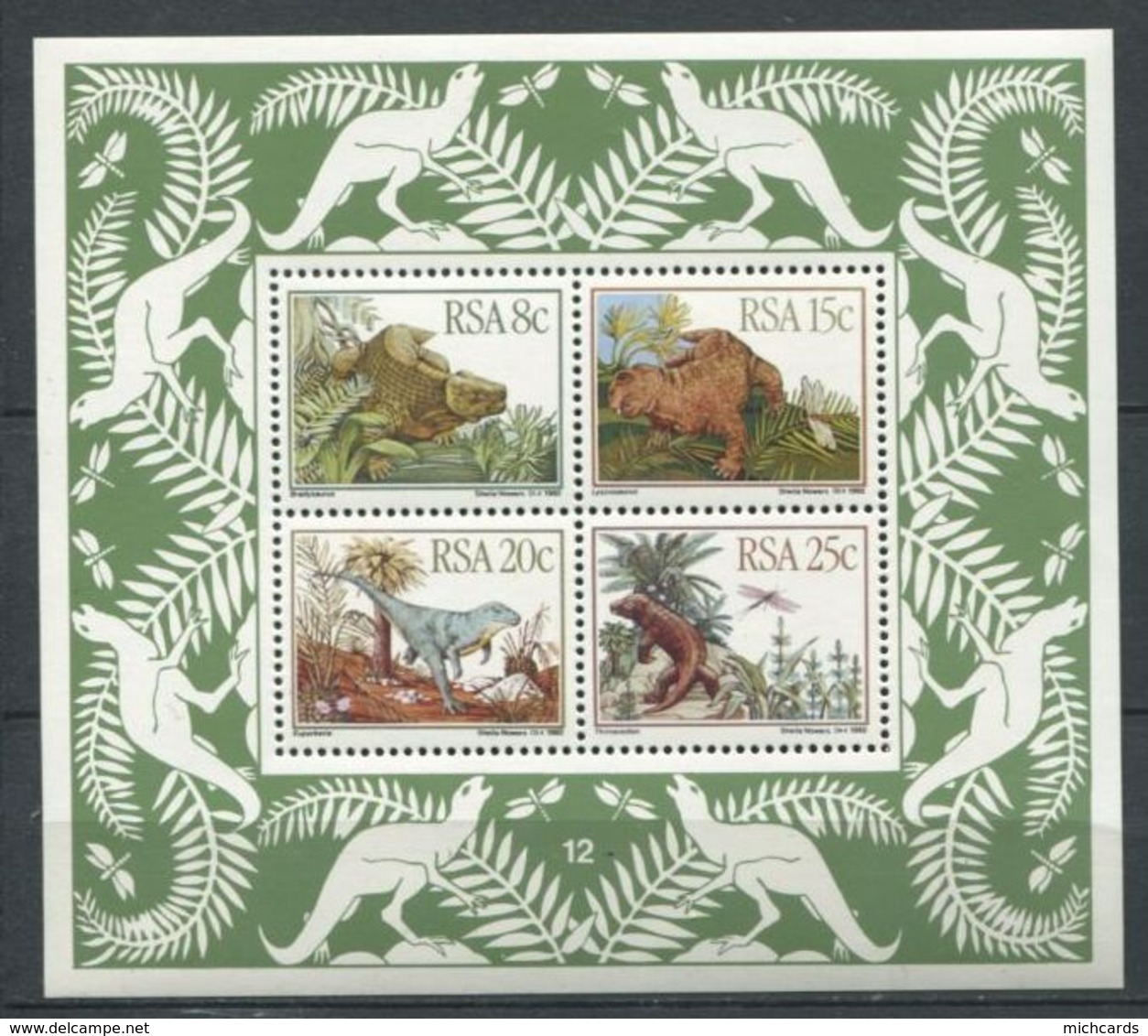 266 - BRESIL 1992 - Yvert BF 14 - Dinosaure Prehistoire - Neuf ** (MNH) Sans Trace De Charniere - Ungebraucht