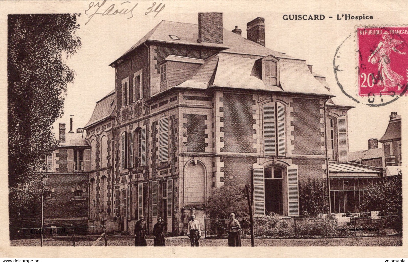 S4684 Cpa 60 Guiscard - L' Hospice - Guiscard