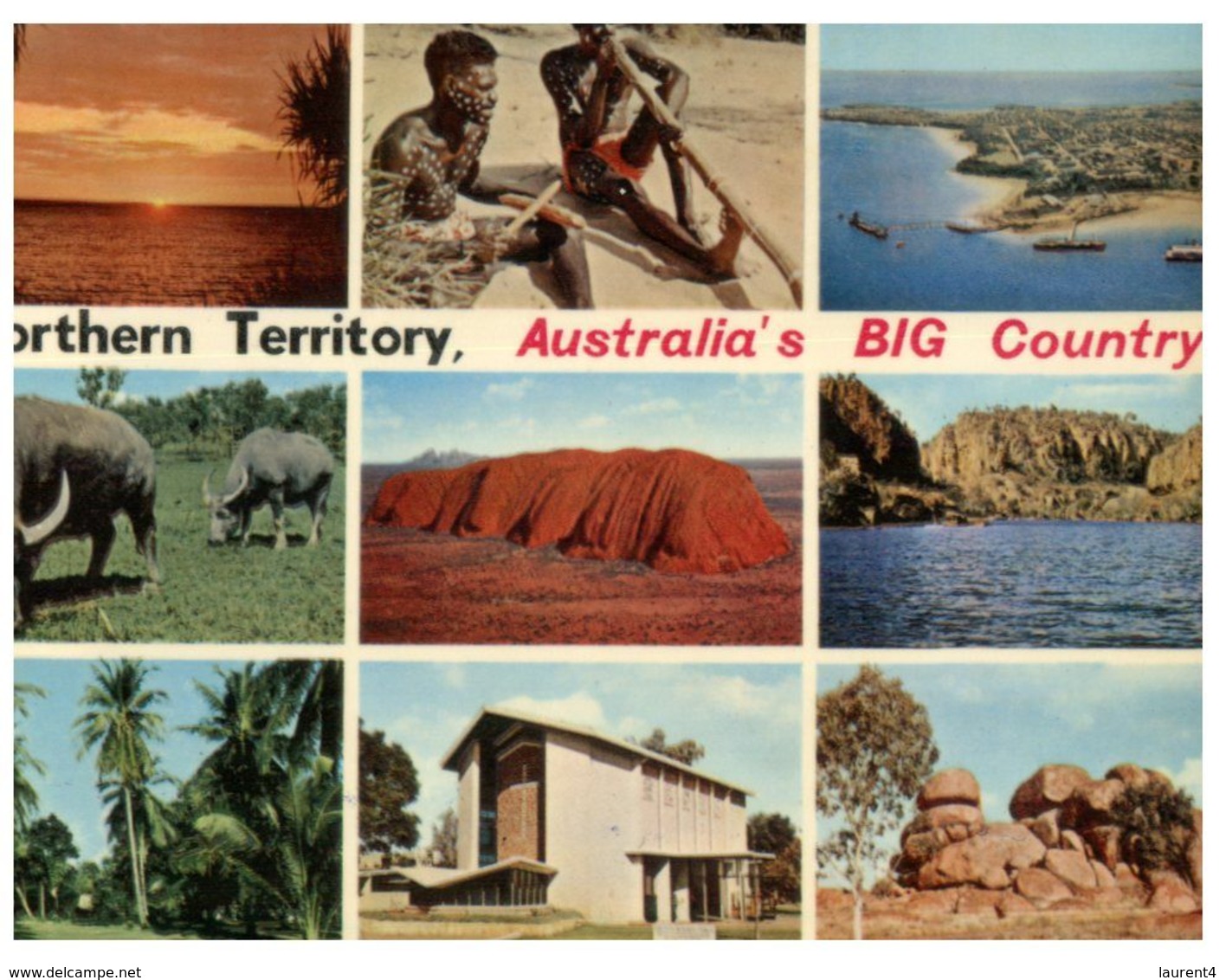 (C 28) Older - Australia - Big Territory (send From Singapore With Stamps In 1971) - Aborigines