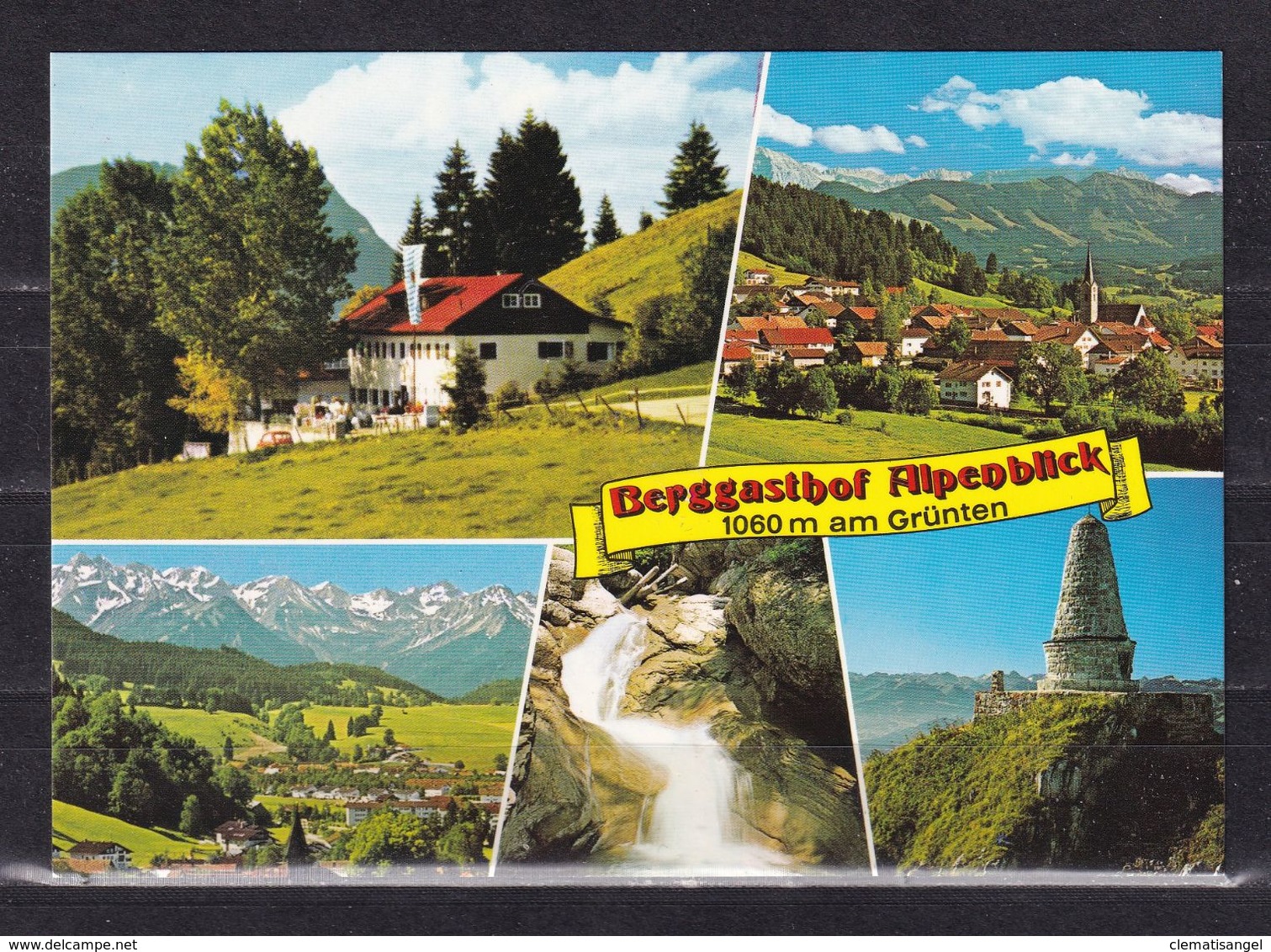 98R * BERGGASTHOF ALPENBLICK * AM GRÜNTEN * BURGBERG BEI SONTHOFEN * IN 5 ANSICHTEN **! - Sonthofen