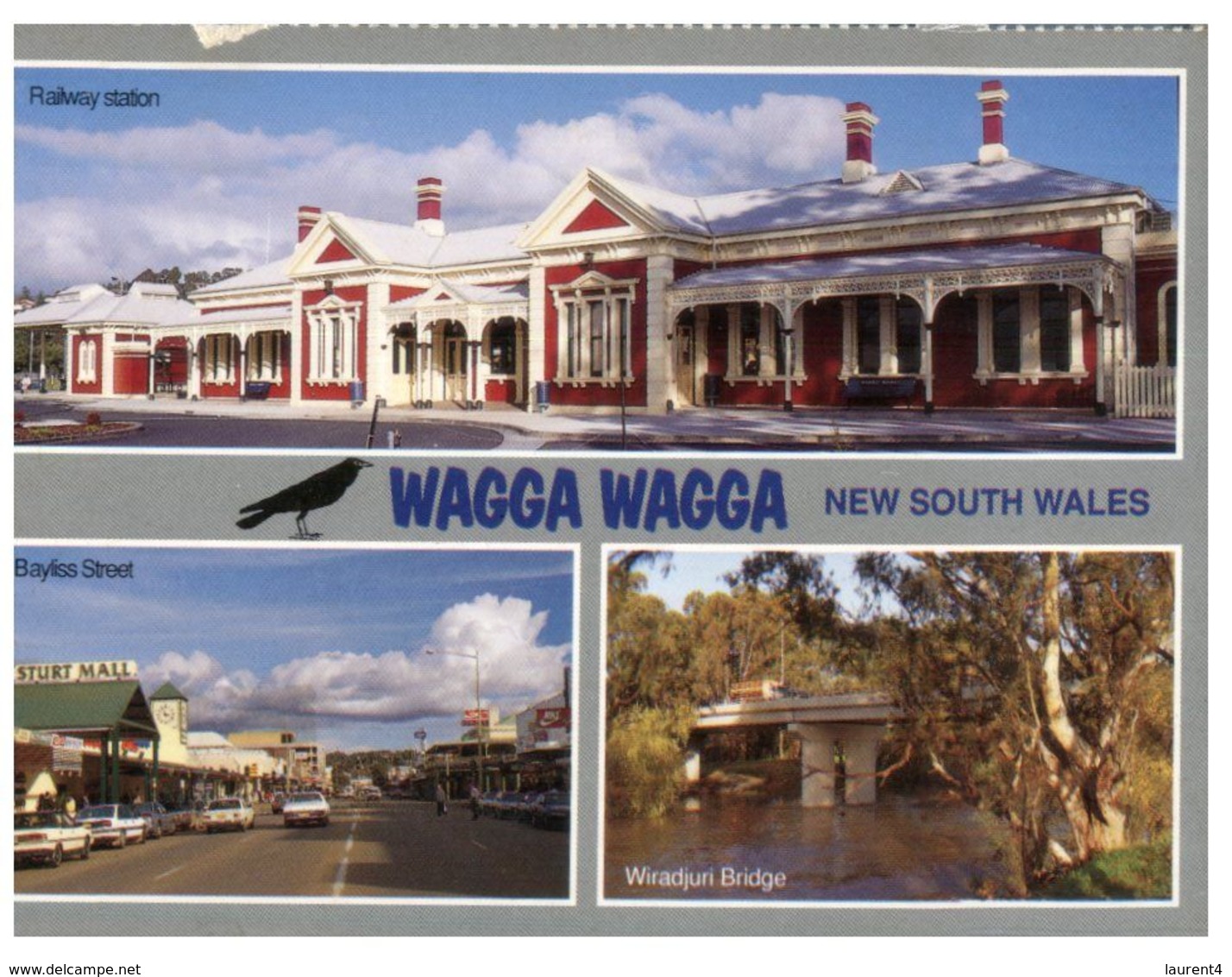 (C 30) Australia - NSW - Wagga Wagga (3 Views Including Train Station) - Wagga Wagga