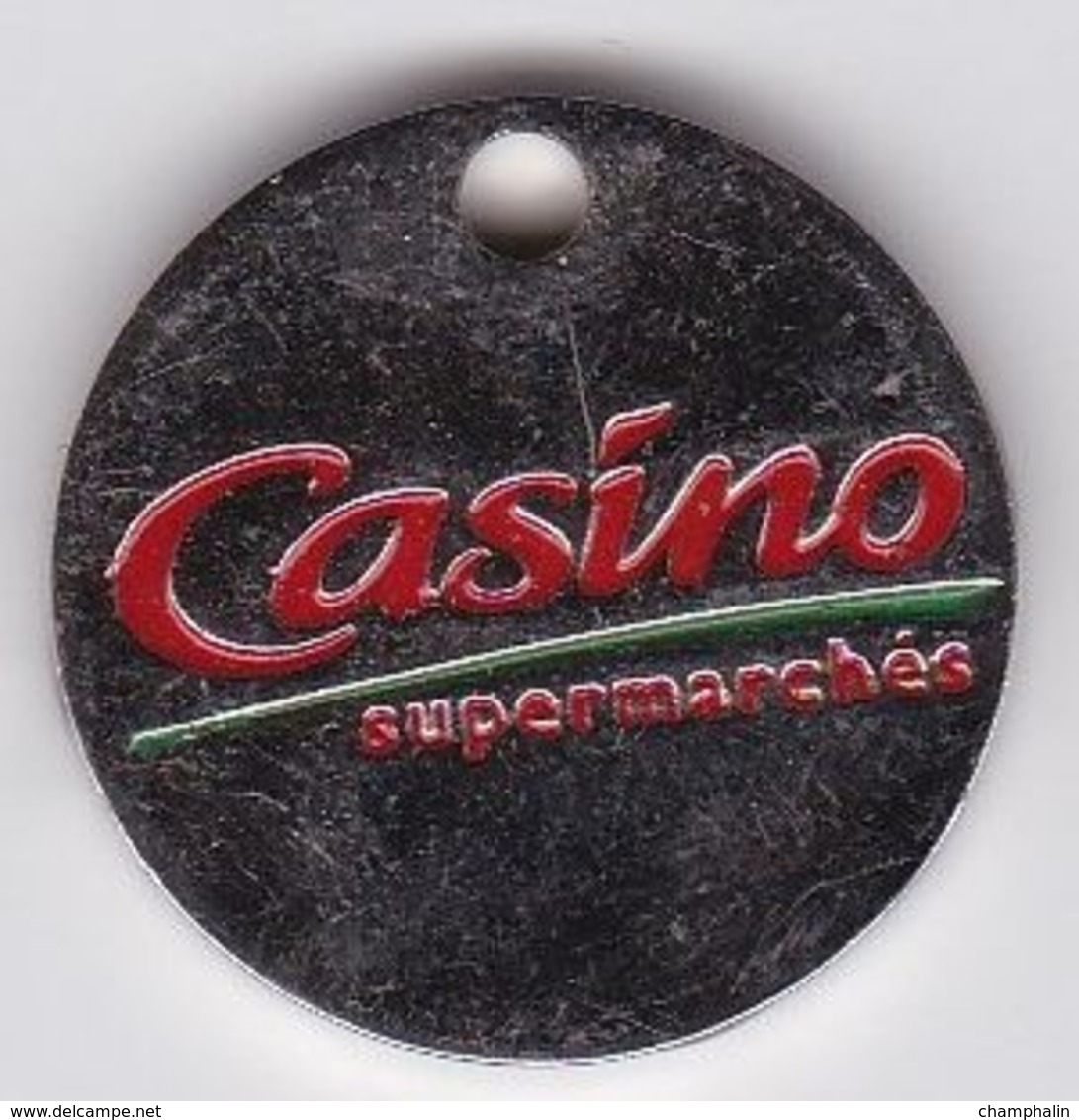 Jeton De Caddie En Métal - Casino - Supermarché - Grande Surface - Les Taxis Ont Du Coeur - Einkaufswagen-Chips (EKW)