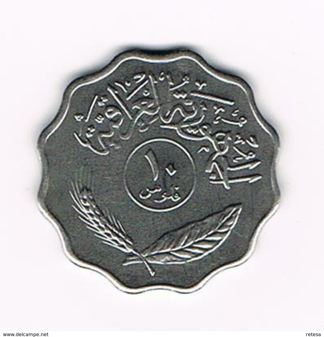 ) IRAK  10  FILS  1975 - Iraq