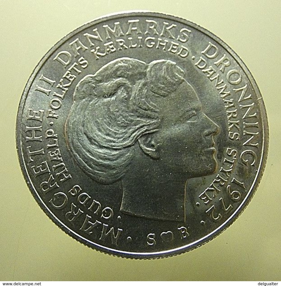 Denmark 10 Kroner 1972 Silver - Danemark