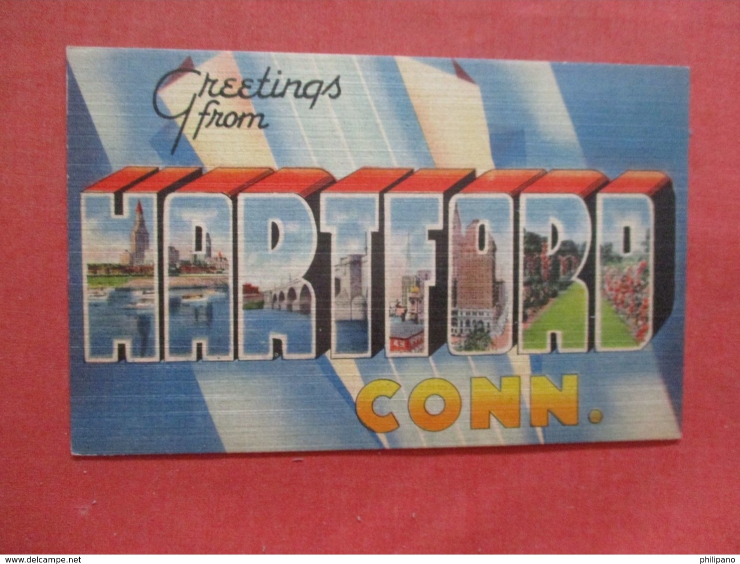 Greetings  -  Hartford  Connecticut > Hartford >     Ref 4214 - Hartford