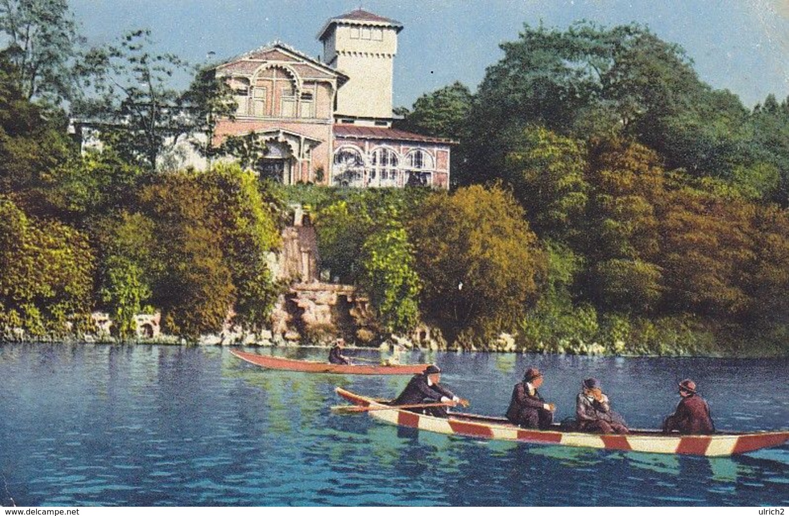 AK Wien - Prater - Konstantinhügel - Ruderboote - 1913 (51224) - Prater