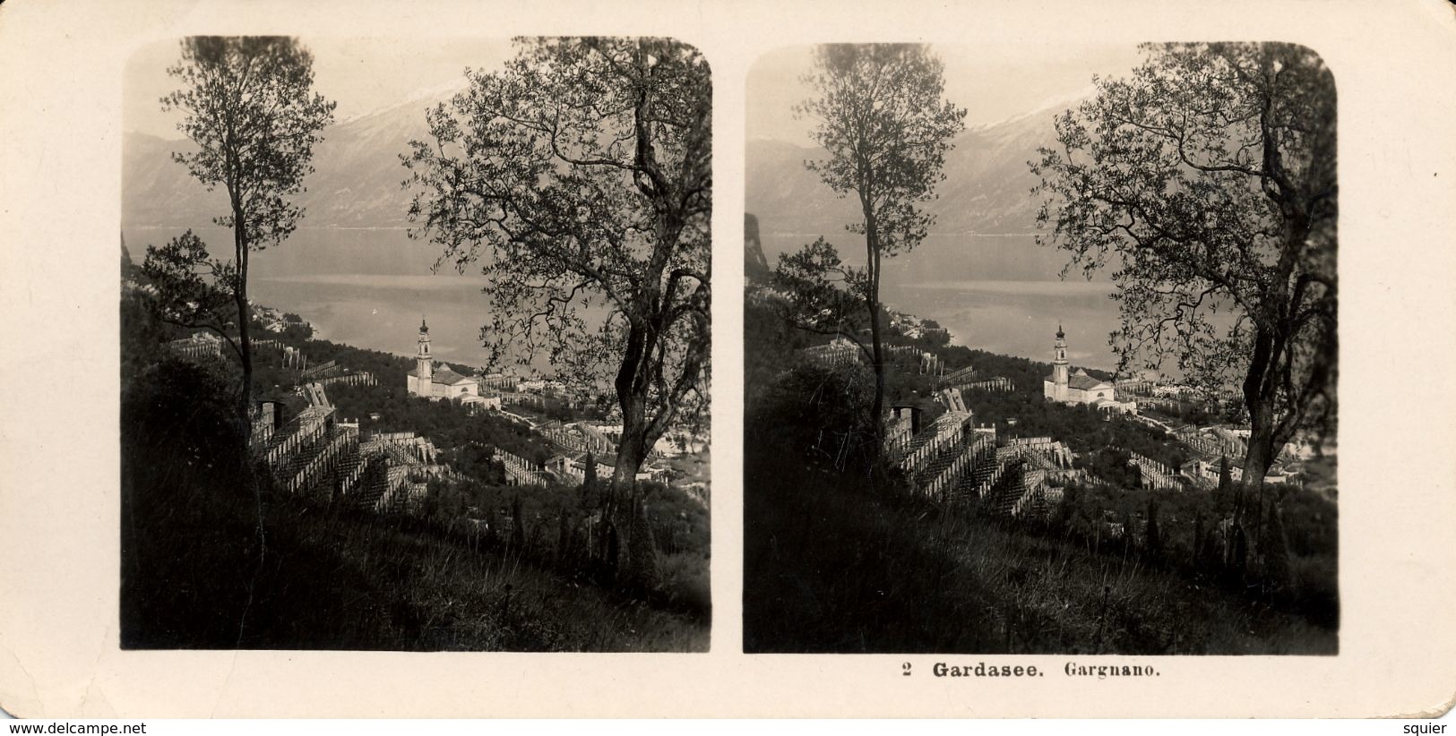 Stereo, Gardasee, Gargnano, Brescia, No.2 - Visionneuses Stéréoscopiques