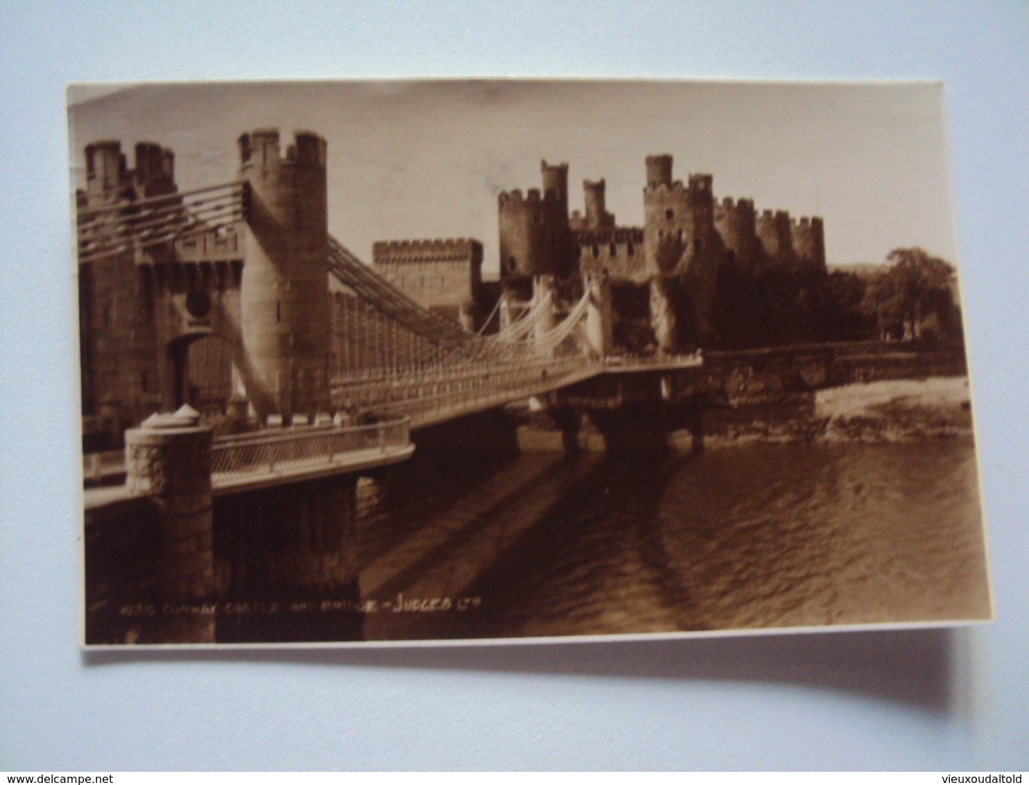 CONWAY (CONWY) CASTLE  AND  BRIDGE  (1933) - Caernarvonshire