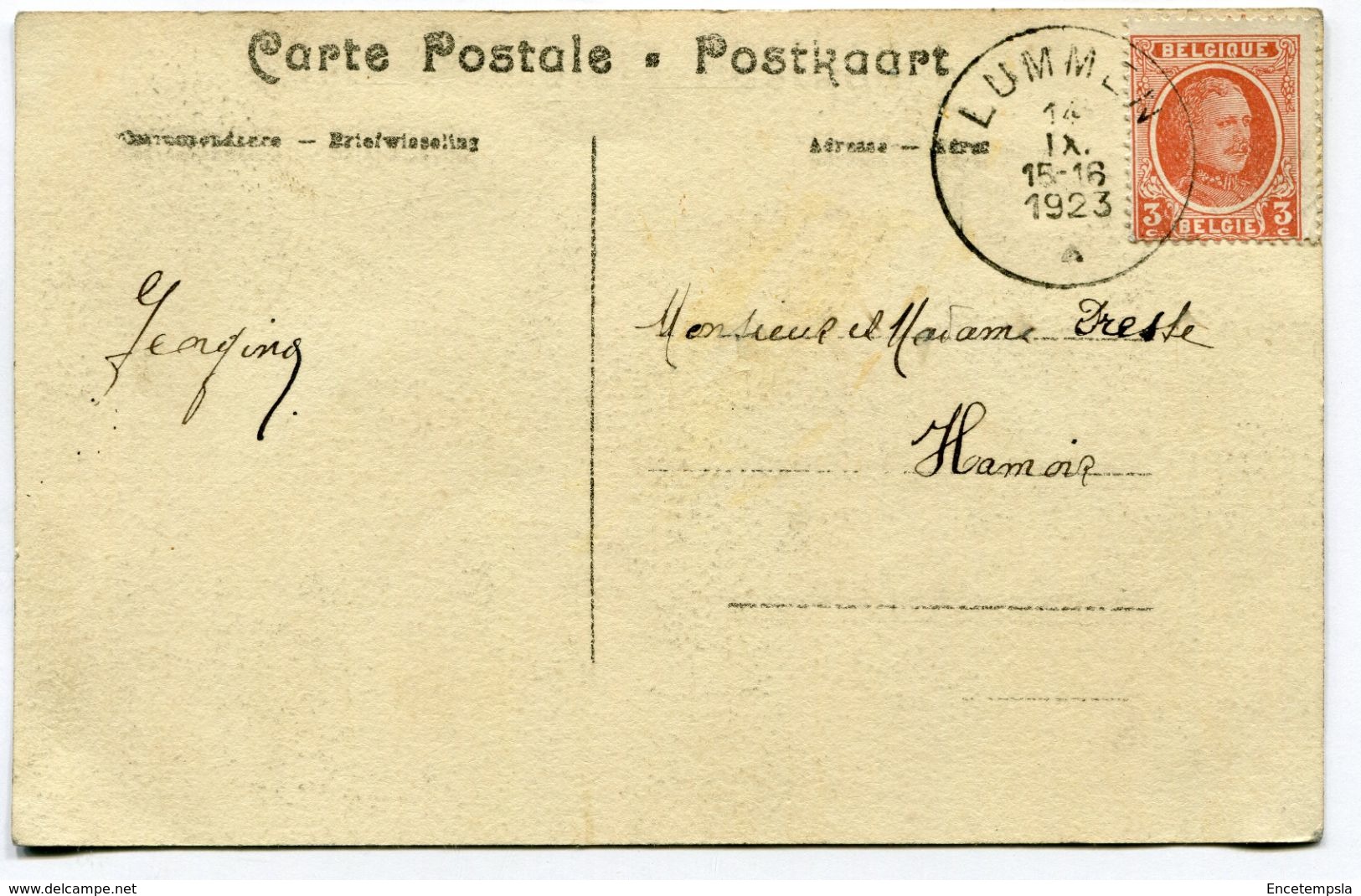 CPA - Carte Postale - Belgique - Lummen - Kasteel " Het Hamel " - Château " Le Hamel " - 1923 (I13077) - Lummen