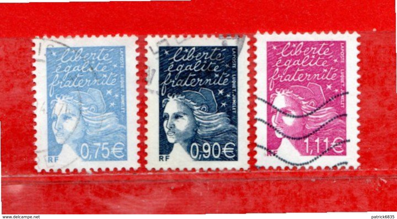 Francia ° - 2003 - Yvert. 3572-3573-3574  -  Oblitérés. - Used Stamps