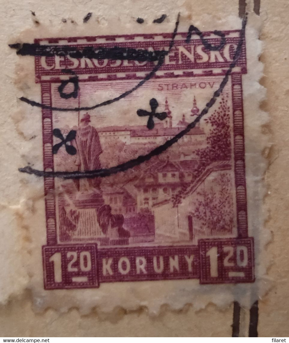 CZECHOSLOVAKIA-CASTLE-USED STAMP - Used Stamps