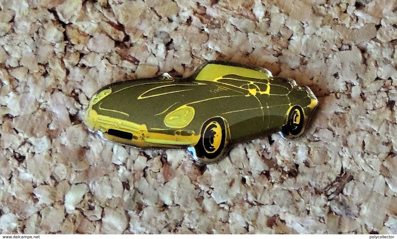 Pin's JAGUAR TYPE E CABRIOLET - Verni époxy - Fabricant CEC/ID PREMIER - Jaguar