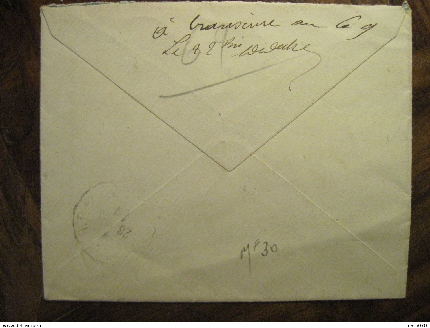 Cote D'Ivoire 1920 France Grand Bassam Lettre Enveloppe Cover Colonie Recommandé Reco AOF Taffin Lefort - Briefe U. Dokumente