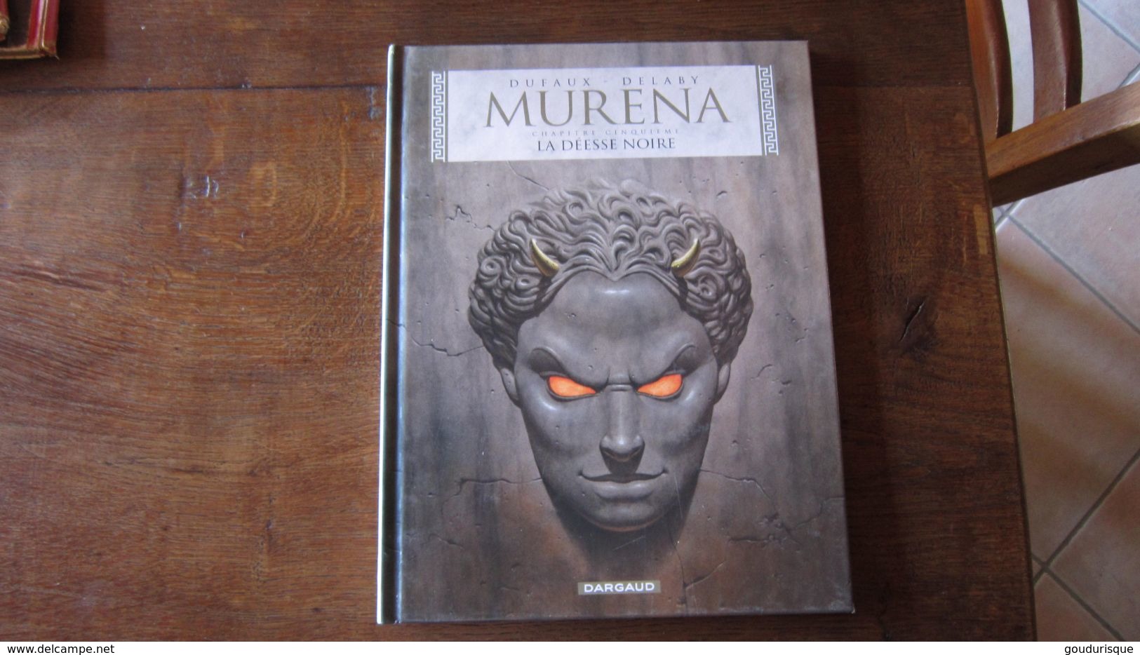 EO MURENA T5 LA DEESSE NOIRE  DUFAUX  DELABY  DARGAUD - Murena