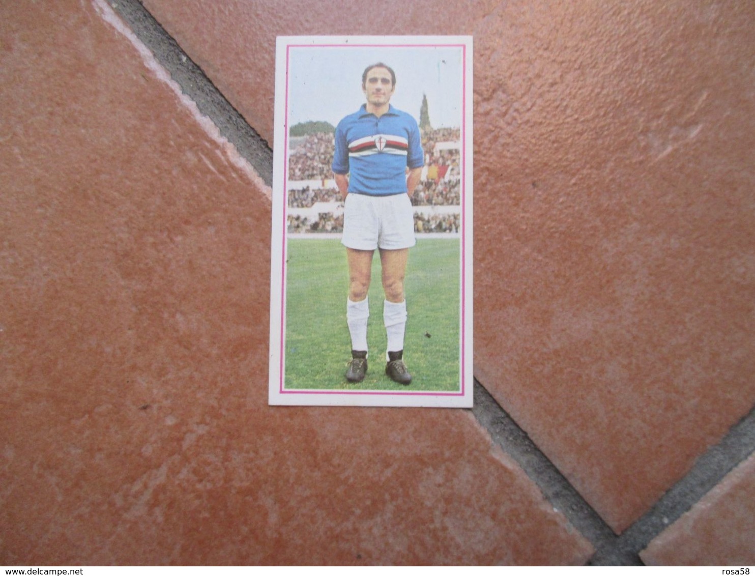 Figurine PANINI Modena Calciatori n.6 differenti SAMPDORIA con Squadra1970 1971