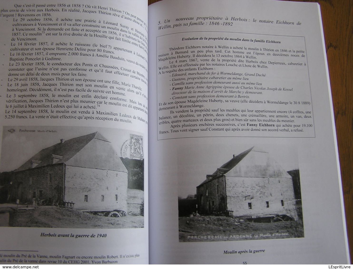 CERCLE D' ETUDES HISTORIQUES DE GEDINNE 15 Guerre 40 45 Exode Porcheresse Moulin Herbois Petit Rot Boiron Willerzie