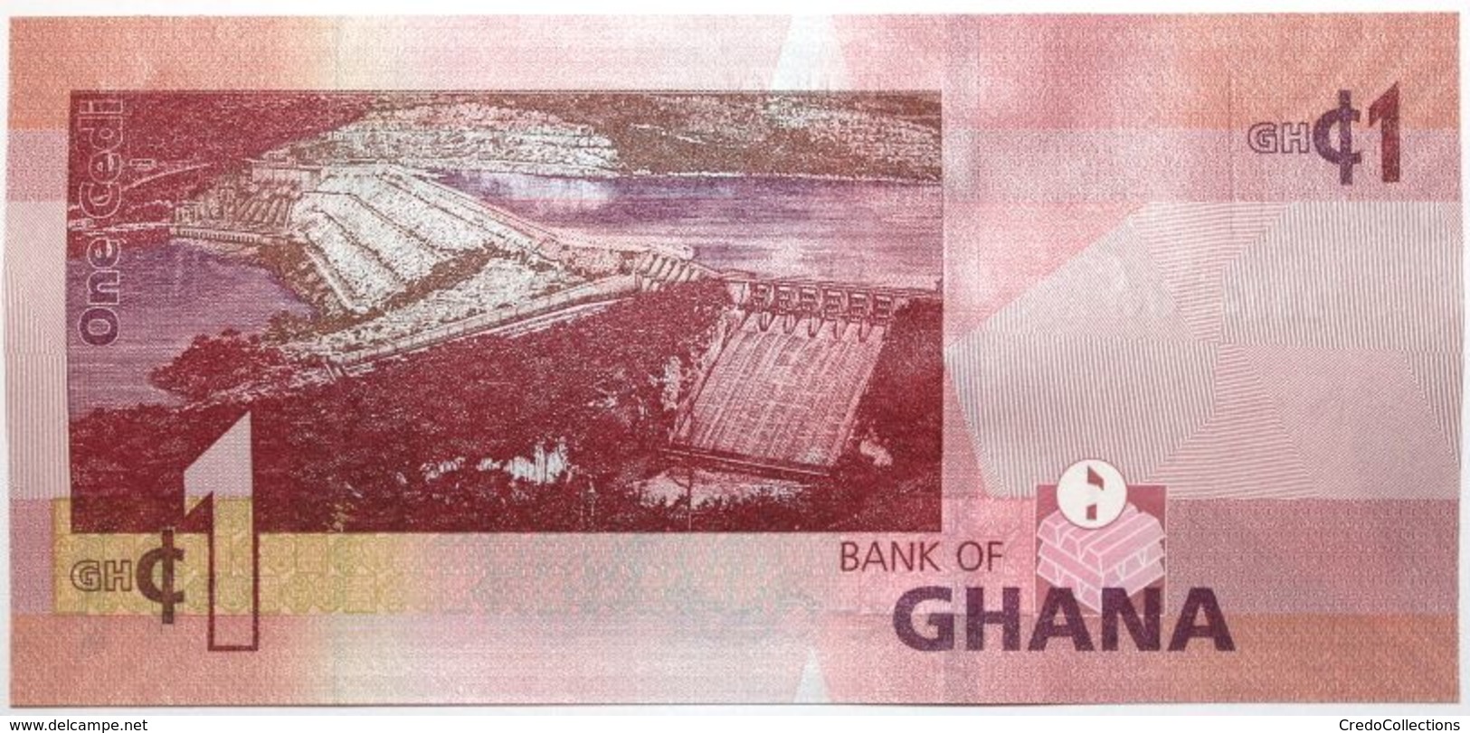 Ghana - 1 Cedi - 2019 - PICK 45a - NEUF - Ghana