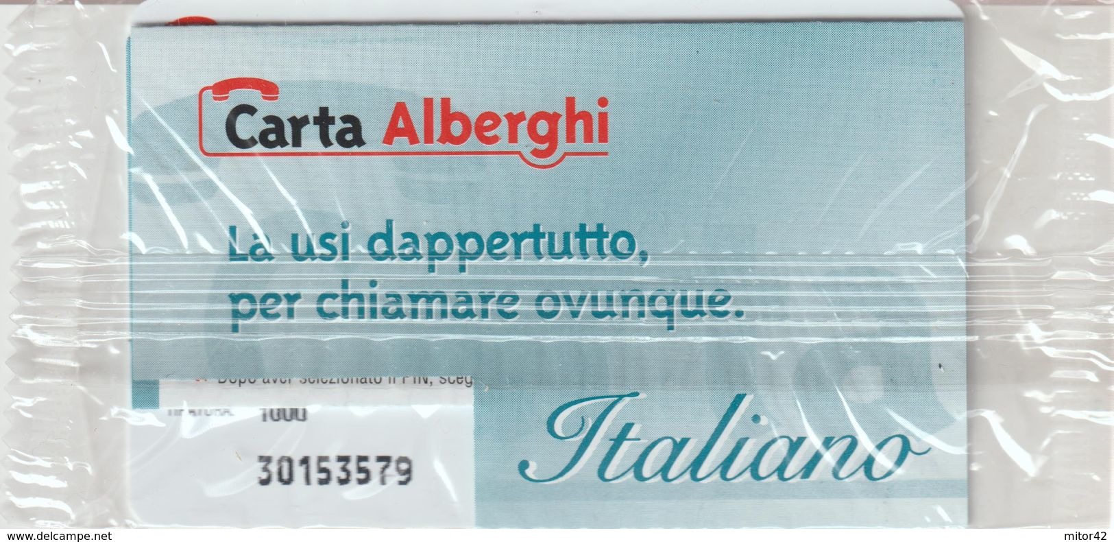 3-Carta Alberghi-La Vecchia Noce-Acri (CS)-Nuova In Confezione Originale - Special Uses