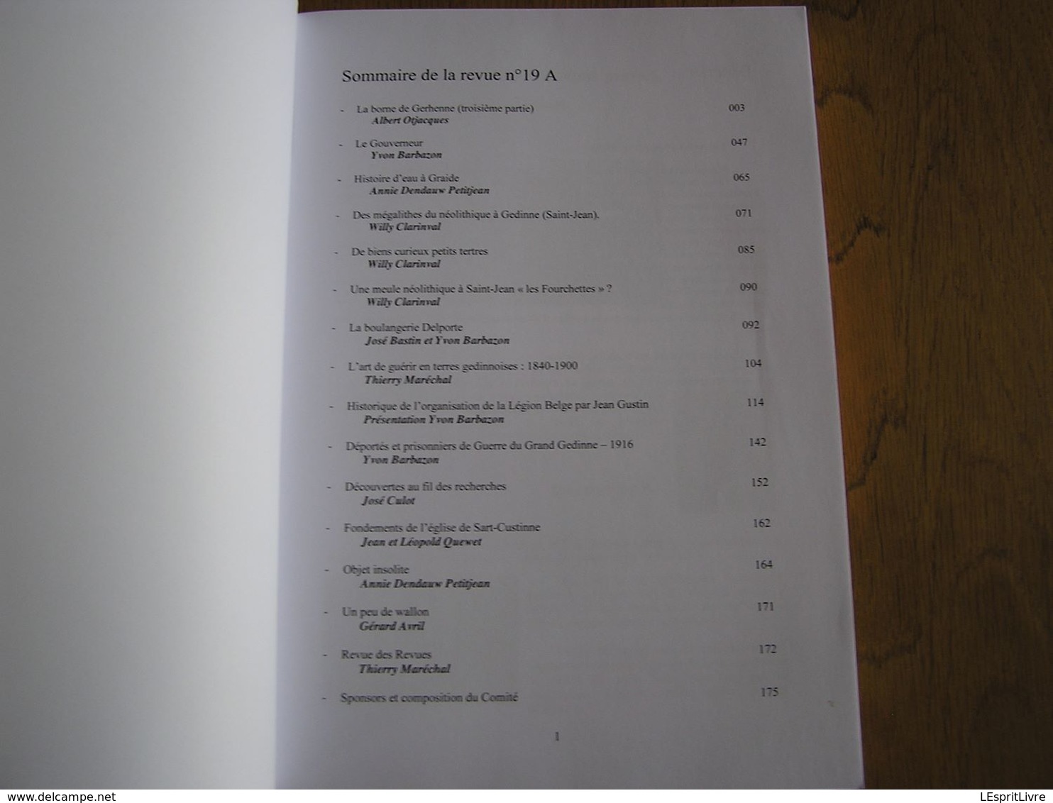 CERCLE D' ETUDES HISTORIQUES DE GEDINNE 19 A Gerhenne Graide Boulagerie Delporte Légion Belge Guerre 14 18 Sart Custinne - Belgique