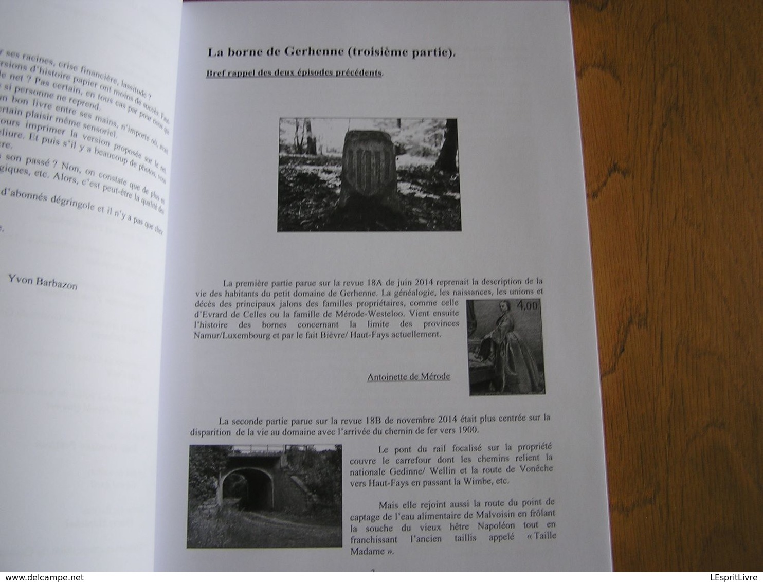 CERCLE D' ETUDES HISTORIQUES DE GEDINNE 19 A Gerhenne Graide Boulagerie Delporte Légion Belge Guerre 14 18 Sart Custinne - Belgique