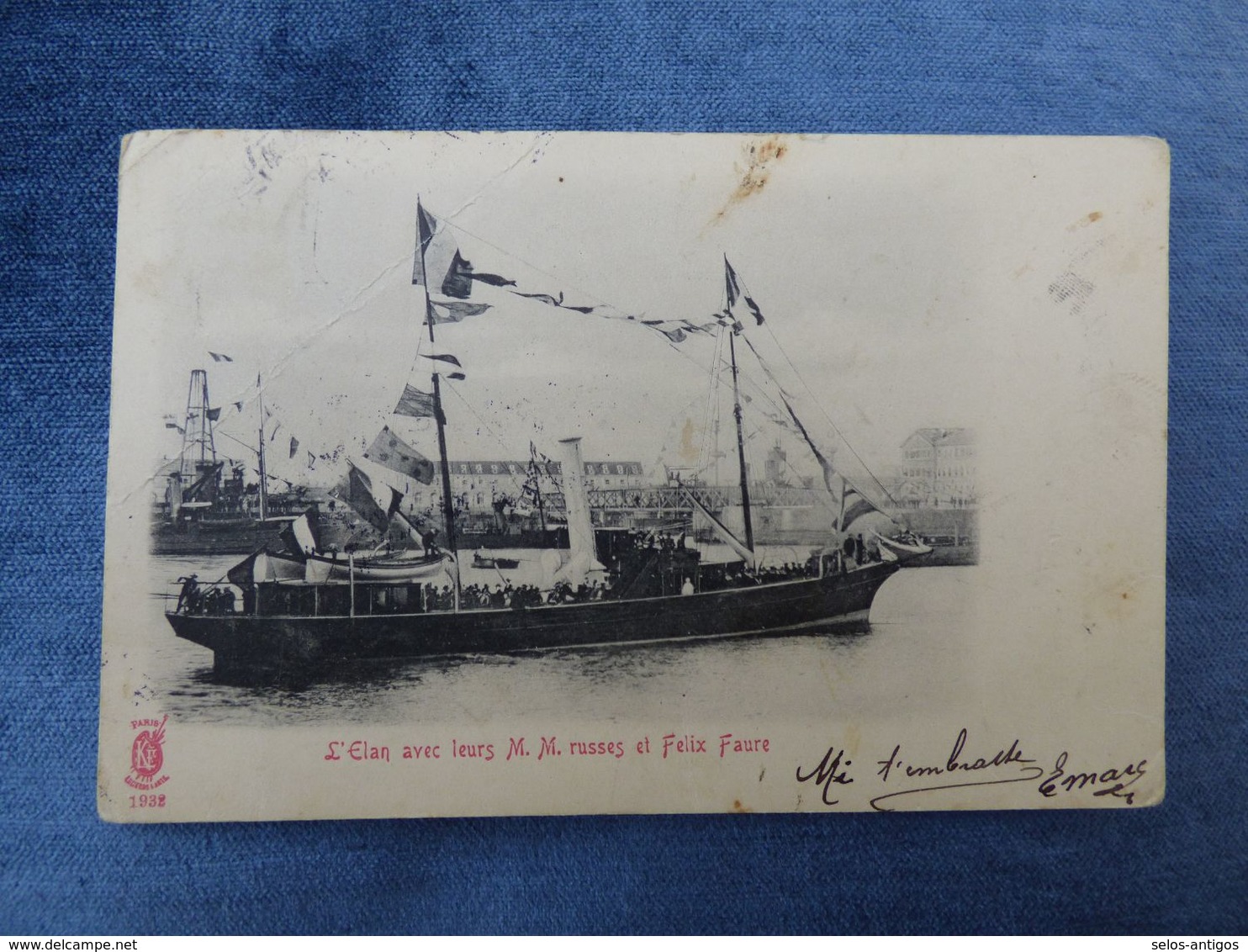 CARTE POSTALE - Bateaux