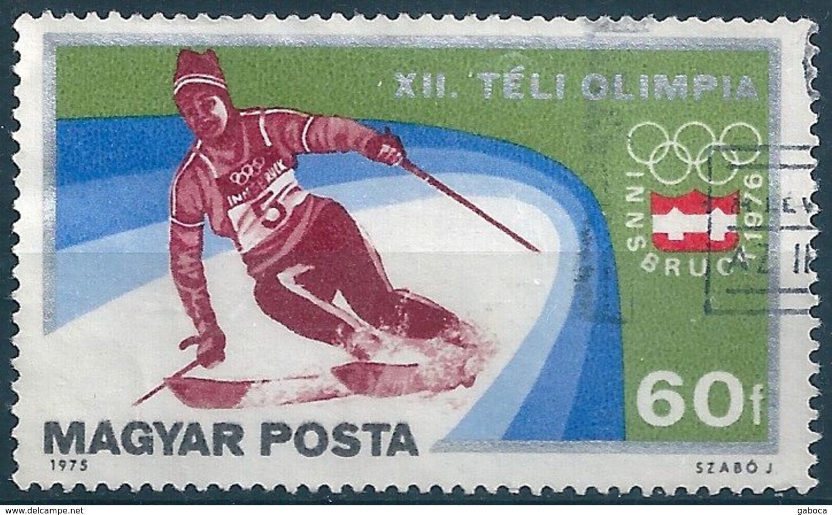 B9170 Winter Olympic Sport 20 Different Stamps Used Lot#10