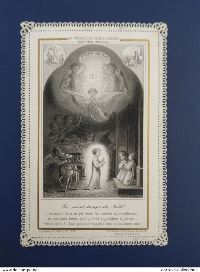 Ancienne Carte Religieuse Canivet - Religion &  Esoterik