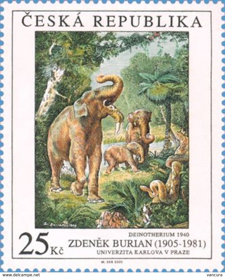 ** 453 Czech Republic - BURIAN - DEINOTHERIUM 2005 - Préhistoriques