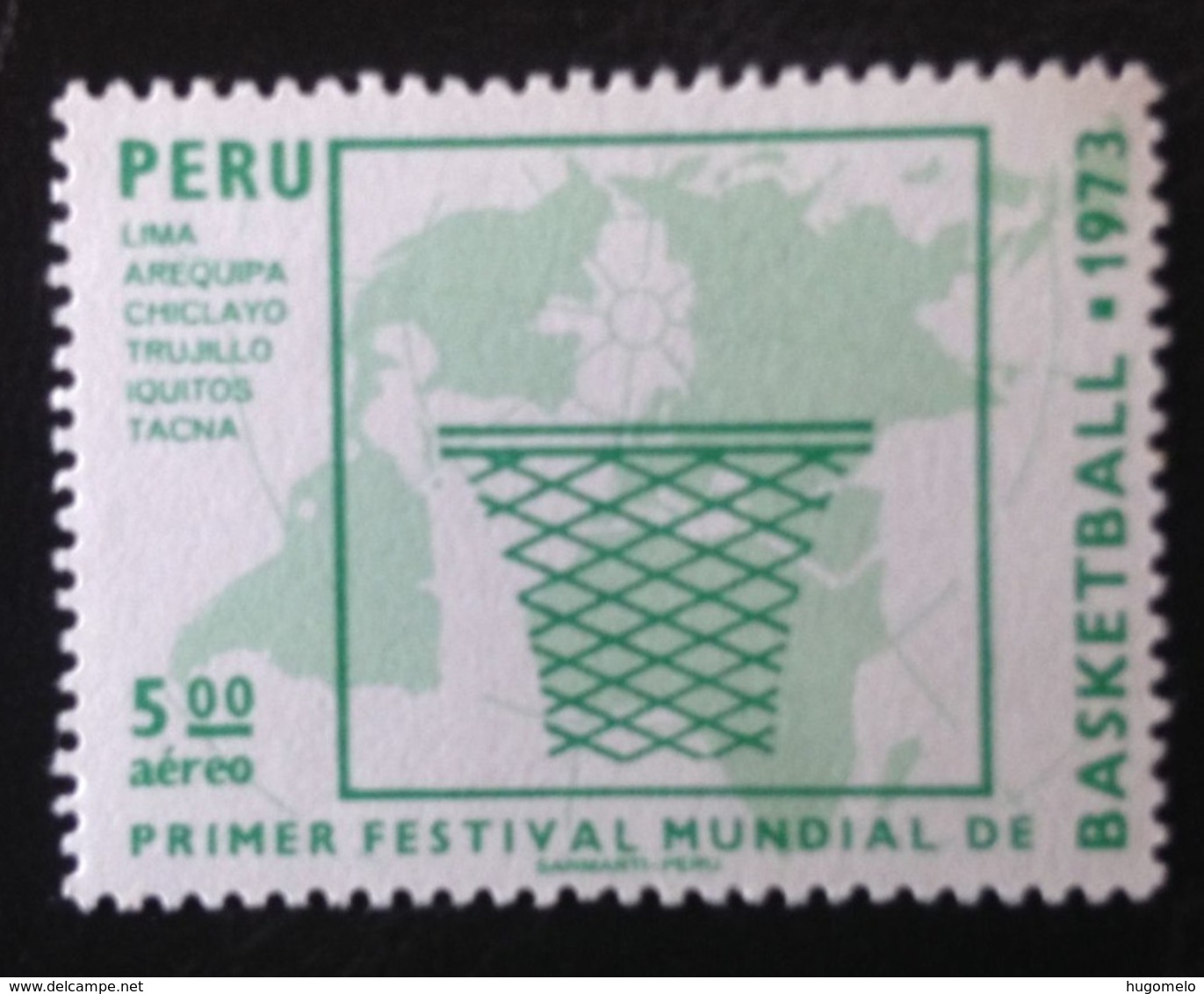 Peru, Unused Stamps, « Sports », « Basketball », 1973 - Peru