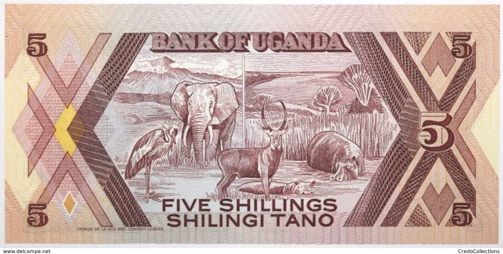 Ouganda - 5 Shillings - 1987 - PICK 27 - NEUF - Uganda