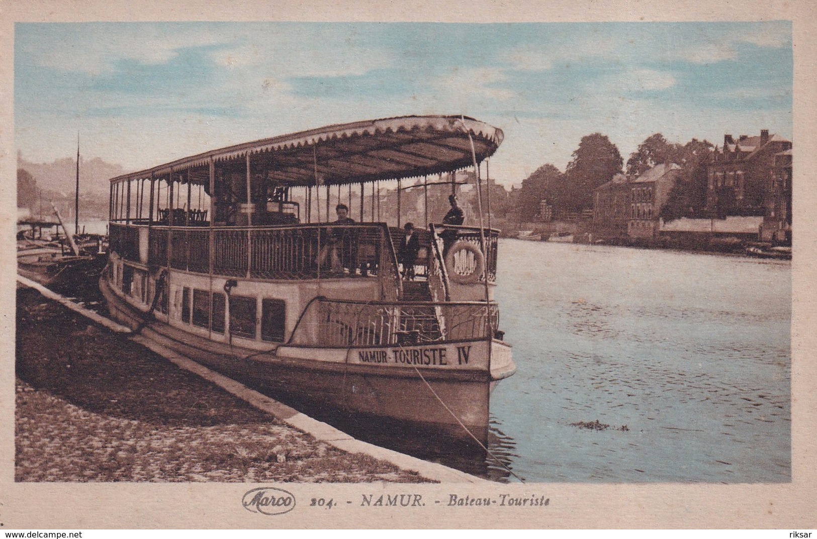 BELGIQUE(NAMUR) BATEAU TOURISTE - Namur