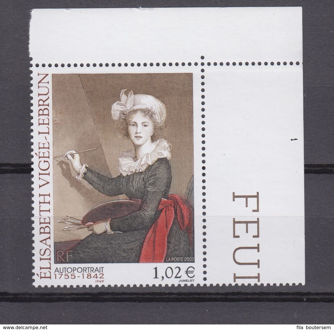 FRANCE / 2002 / Y&T N° 3526 ** : Elisabeth Vigée-Lebrun - Unused Stamps