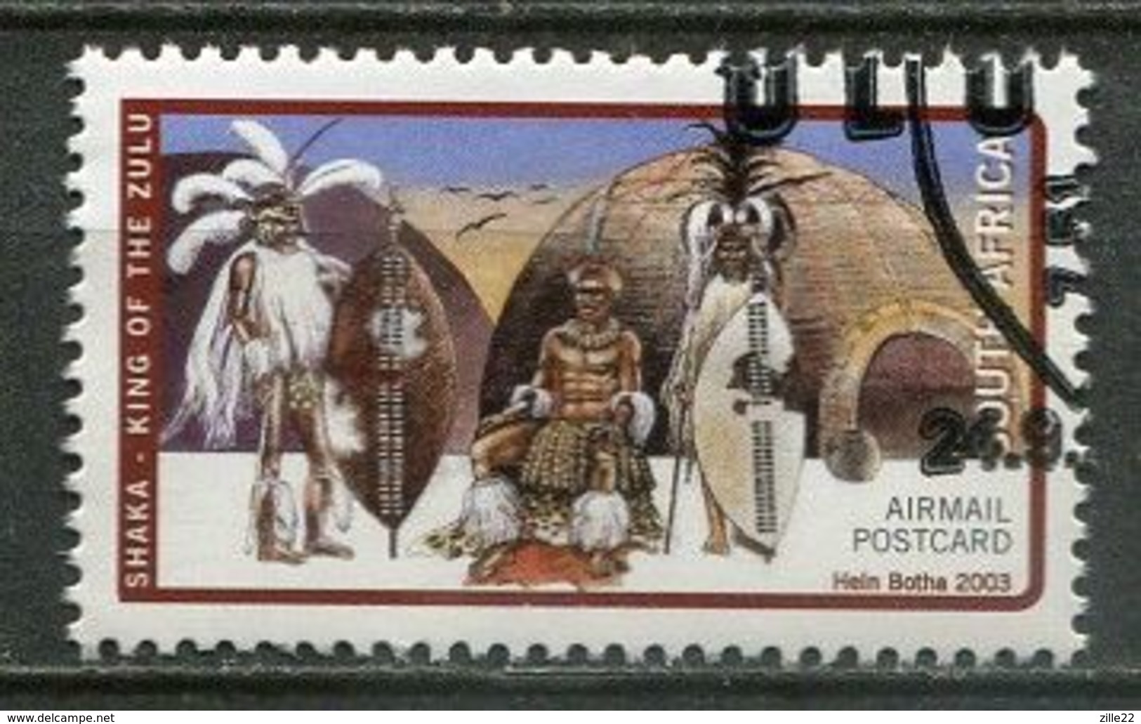 Südafrika South Africa Mi# 1511 Gestempelt(FDC/SST)/used/CTO - Shaka King Of The Zulus - Other & Unclassified