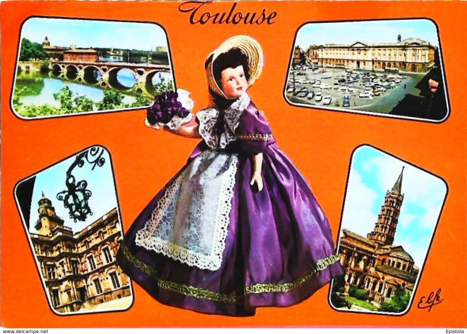 Carte Postale - Poupée Doll  Toulouse     Pèle Mèle - Toulouse