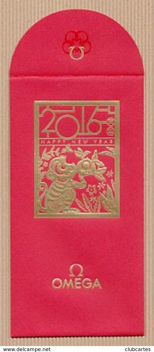 BCC Chinese New Year 'OMEGA' YEAR Of The MONKEY CHINOIS Red Pockets CNY 2016! - Profumeria Moderna (a Partire Dal 1961)