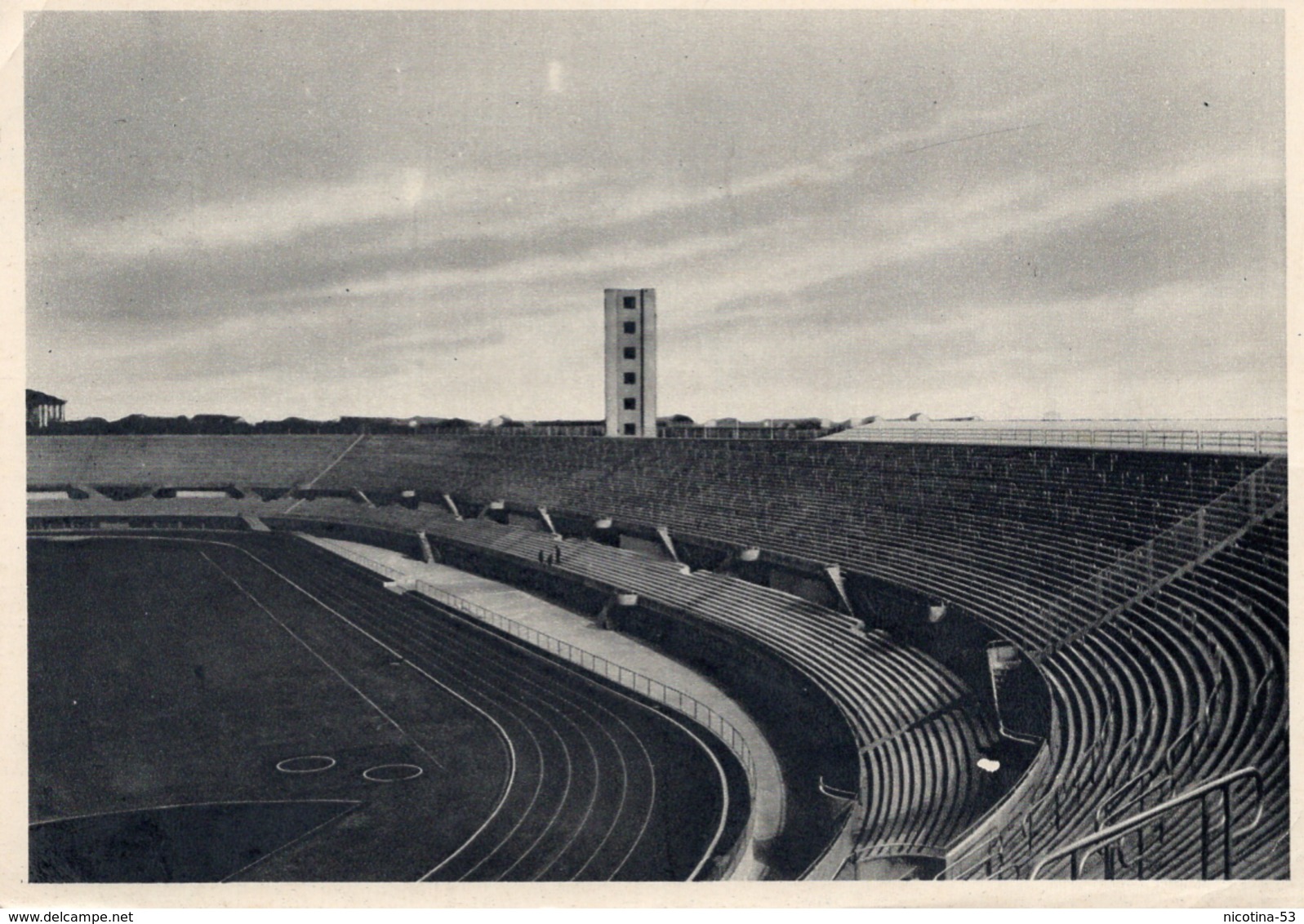 CT-03785- TORINO - STADIO COMUNALE - VIAGGIATA   1955 - Stadia & Sportstructuren