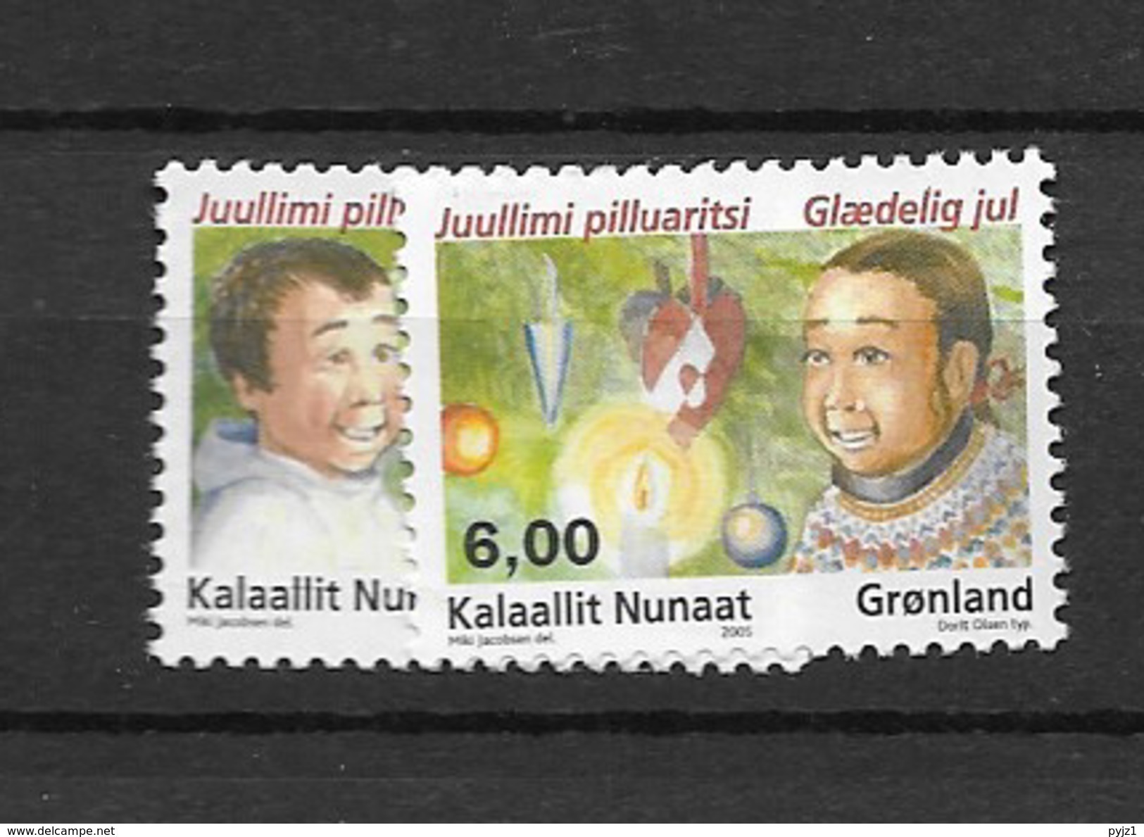 2005 MNH  Greenland, Postfris** - Nuevos