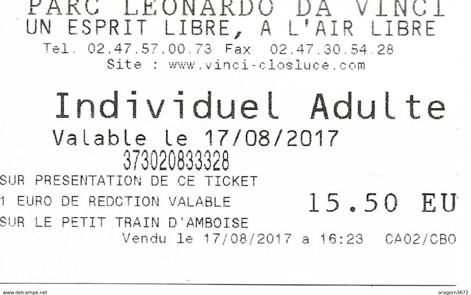 Parc Du Clos Lucé - Tickets - Vouchers