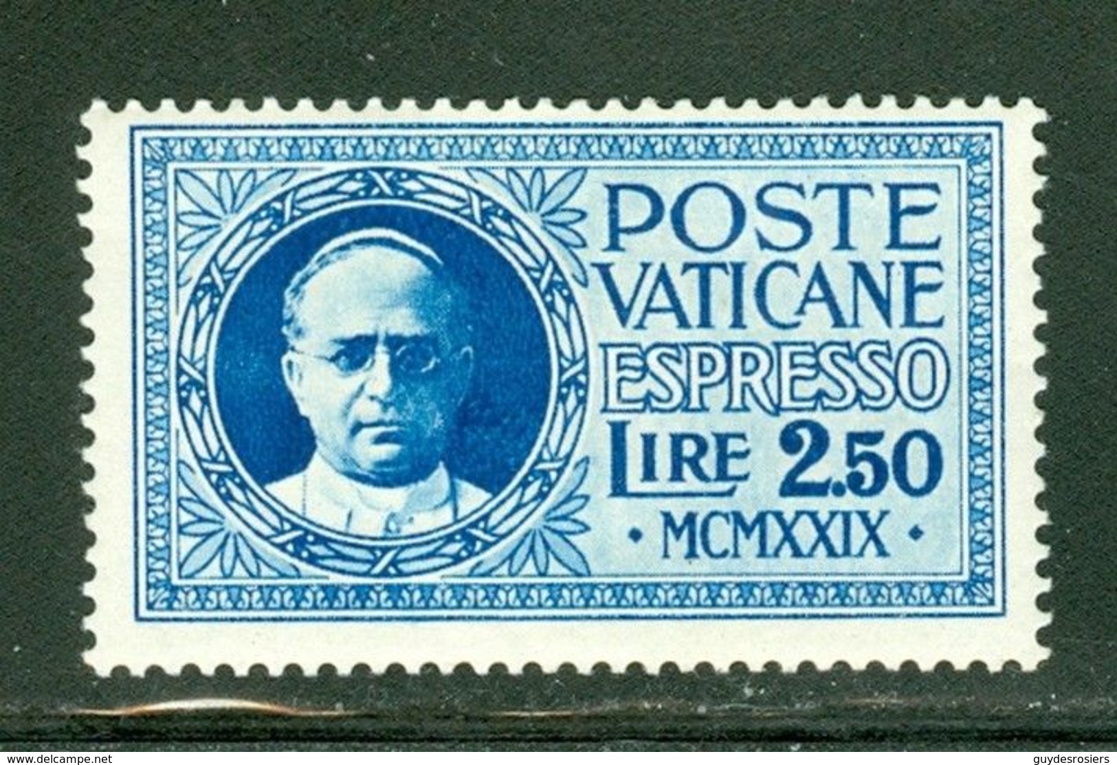 Vatican; Scott # E-2, Livraison Spéciale / Special Delivery; Neuf, Trace De Charnière  (9276) - Taxes