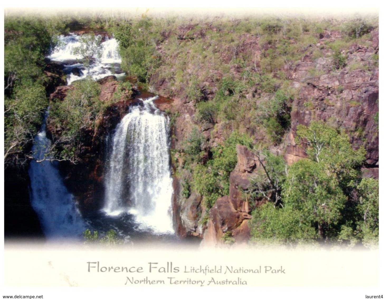 (C 31) Australia - NT - Florence Waterfall  (with Stamp) - Unclassified